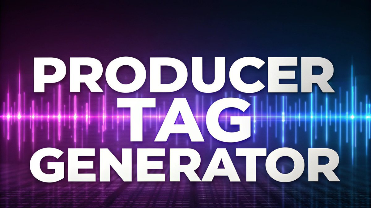 The Best Producer Tag Generator Tools & Services Reviewed